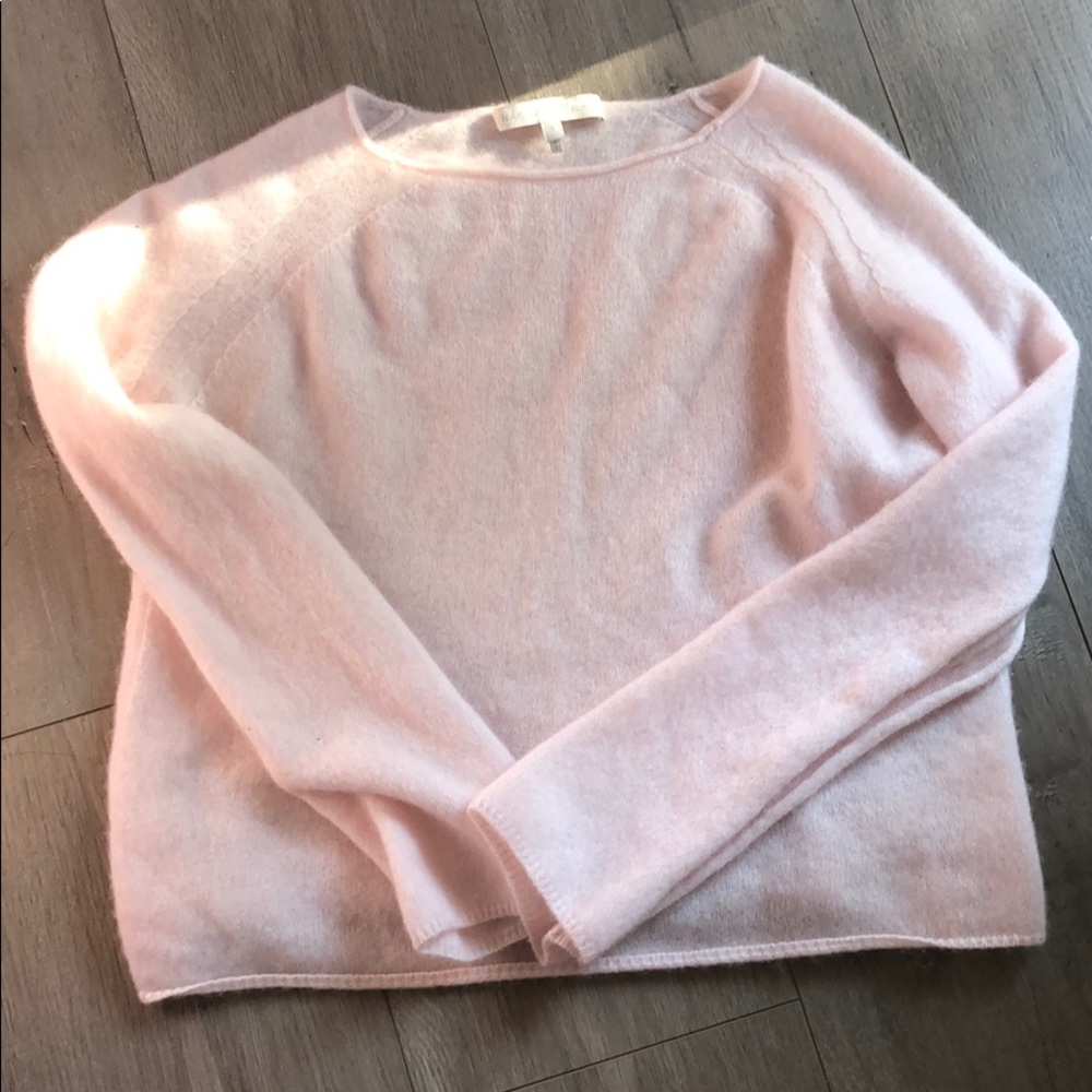 light pink cashmere, worn once